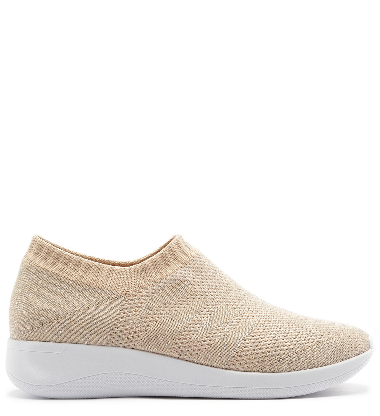 Tênis Knit Meia Nude | Arezzo – Arezzo Barra do Garças