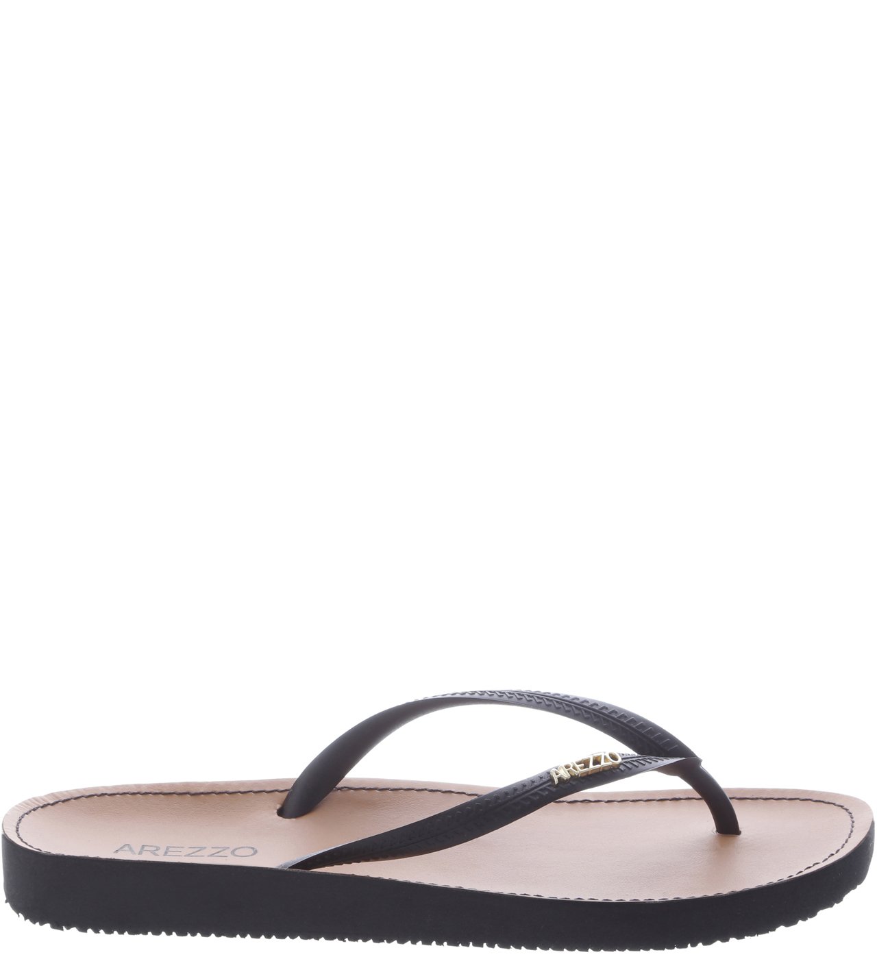 Chinelo Beach Chic Preto | Arezzo – Arezzo Barra do Garças